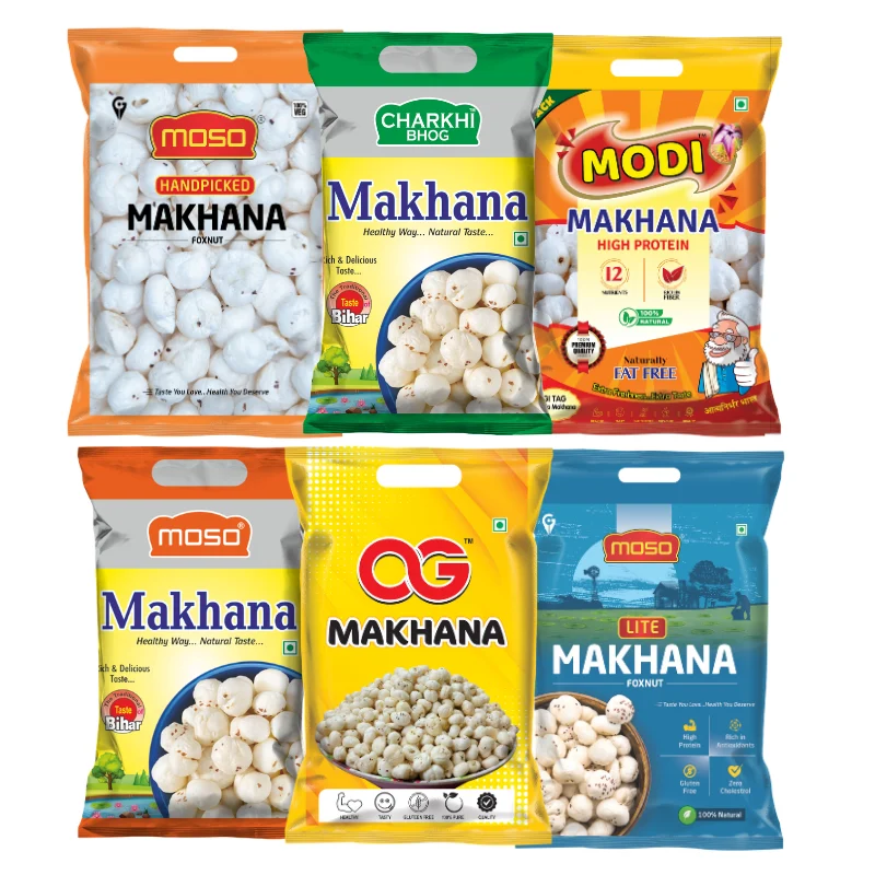 Packaged Makhana