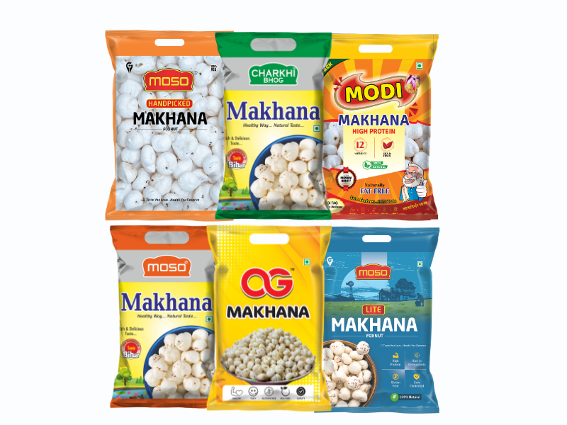 Packaged Makhana